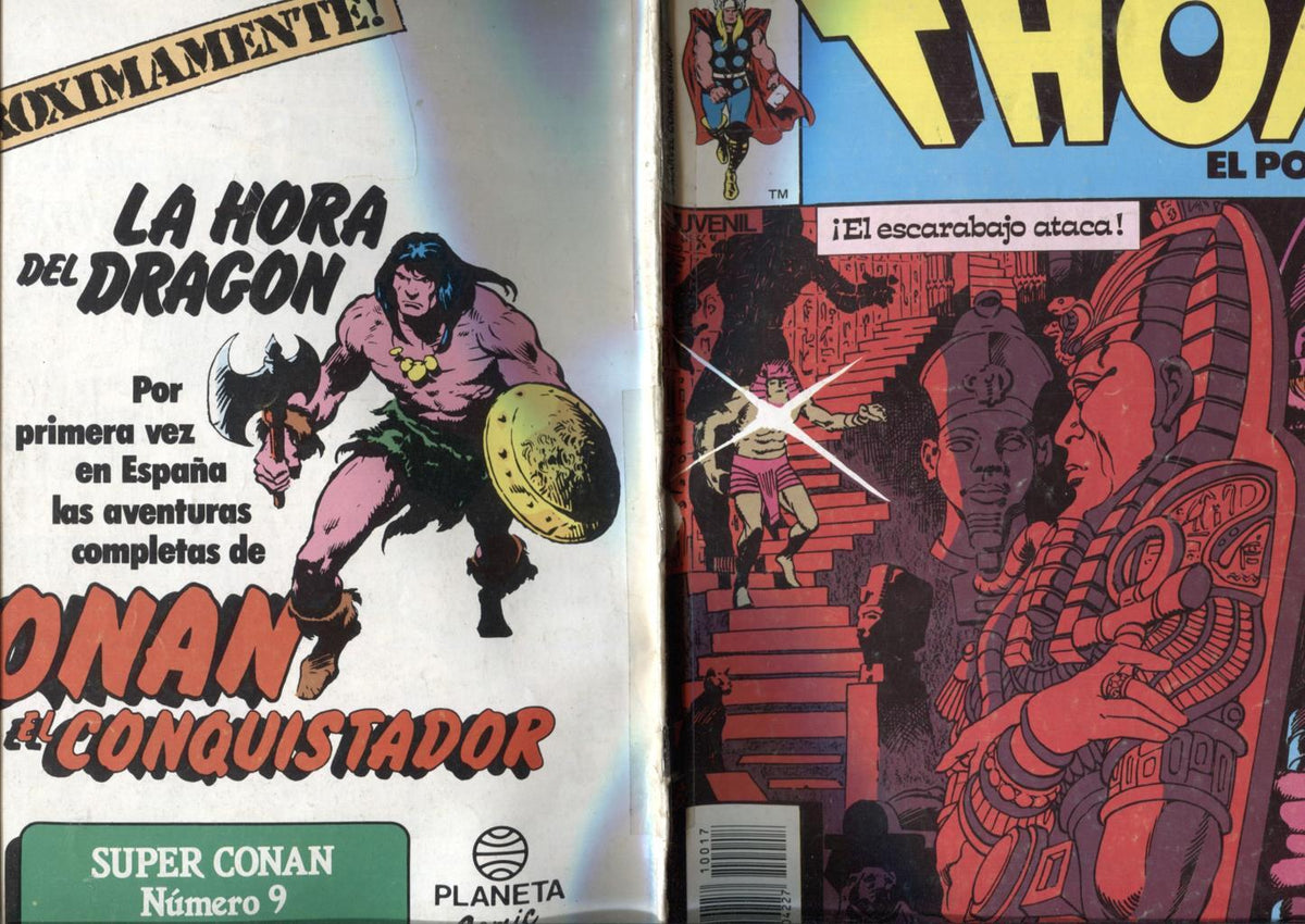 Thor el poderoso volumen 1 numero 17; (numerado 1 en trasera), cello lado lomo