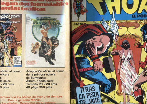 Thor el poderoso volumen 1 numero 23: (numerado 1 en trasera)