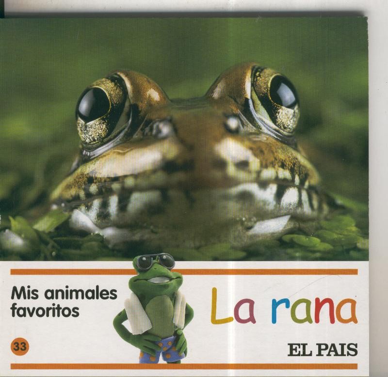 El Pais: Mis animales favoritos numero 33: La rana