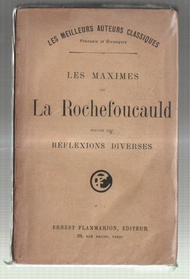 Les maximes de La Rochefoucauld