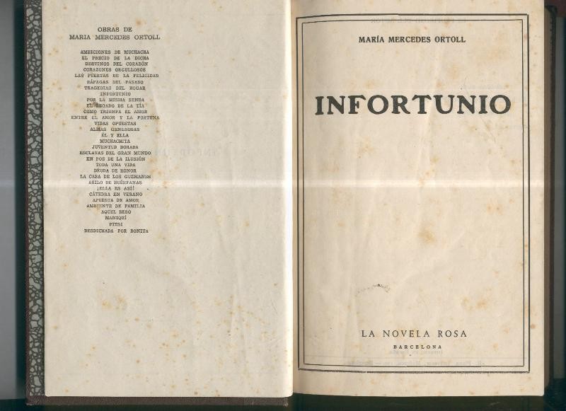 Infortunio-El legado de la tia-Por la misma senda