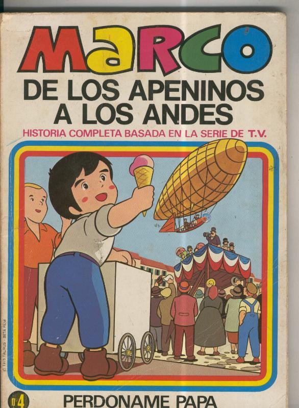 Marco de los Apeninos a los Andres numero 04: Perdoname papa