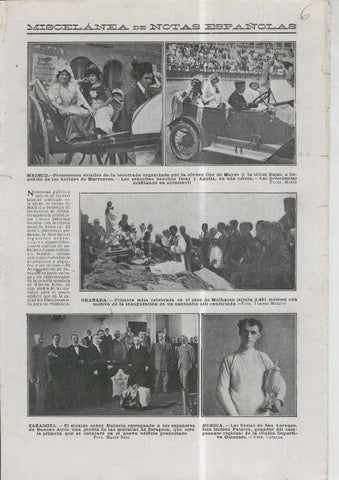 La Actualidad numero 368 (23.8.1913): La Guerra de Marrueco en pagina central, 4 fotos