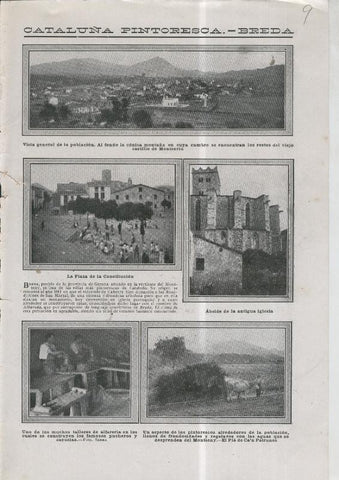 La Actualidad numero 368 (23.8.1913): Cataluña pintoresca: Breda