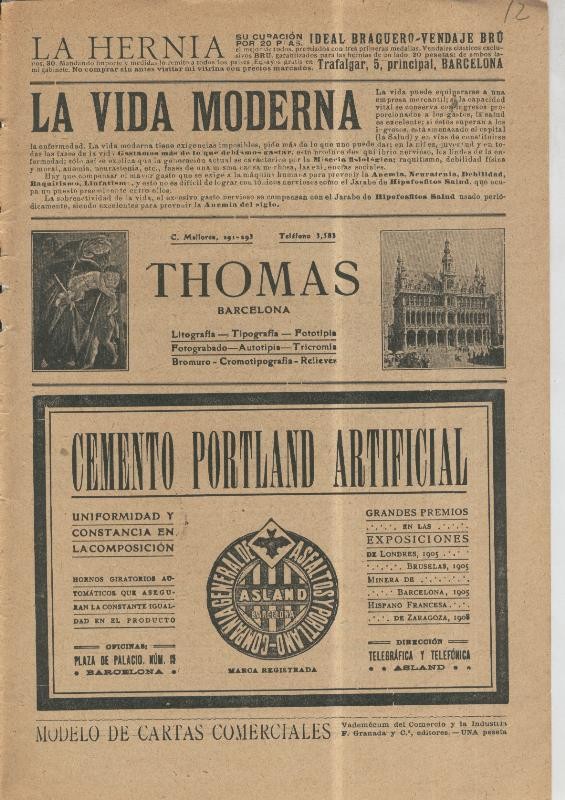 La Actualidad numero 368 (23.8.1913): Propaganda comercial