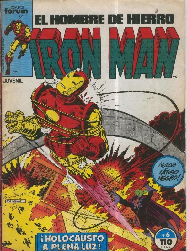 Iron Man volumen 1 numero 06: Holocausto a plena luz