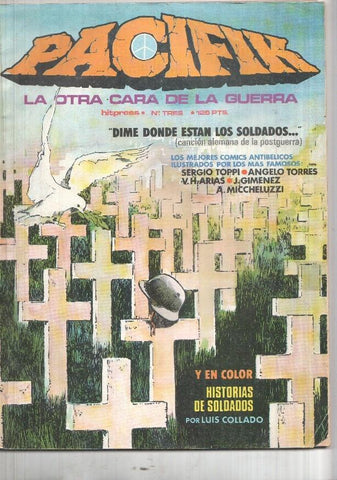 Pacifik numero 3 (cello cubierta lado lomo)