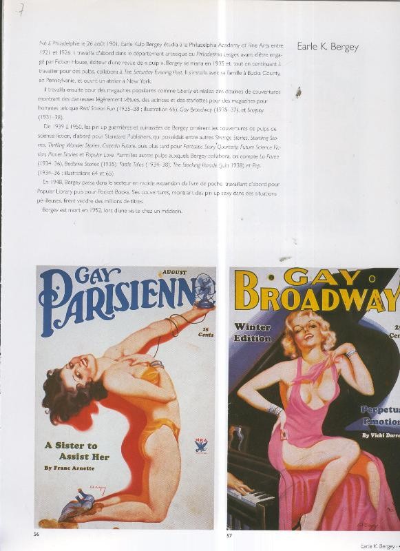 Pin Up lamina 007: Earle K.Bergey