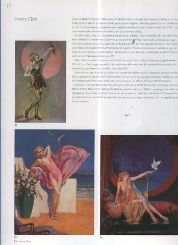 Pin Up lamina 011: Henry Clive