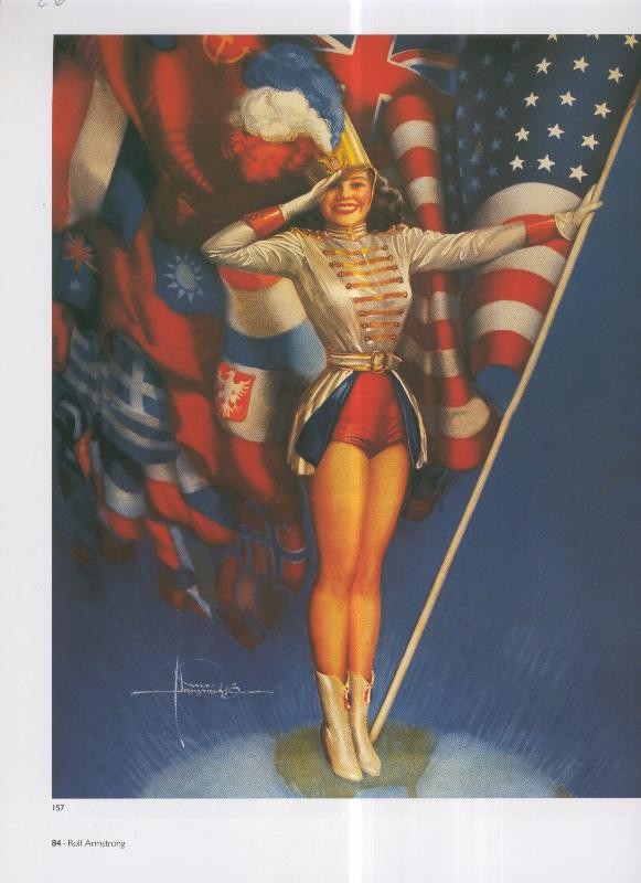 Pin Up lamina 026: Rolf Armstrong
