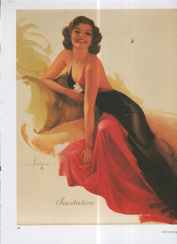 Pin Up lamina 031: Rolf Armstrong