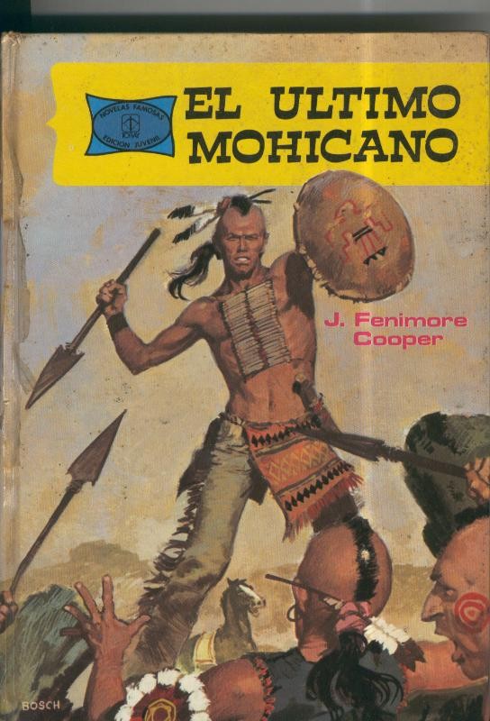 Novelas Famosas numero 07: El ultimo mohicano (dibujo Armando)