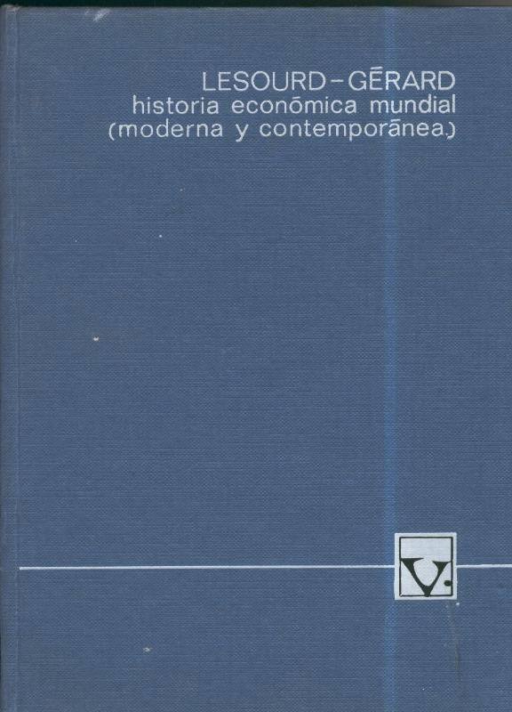 Historia economica mundial (moderna y contemporanea)