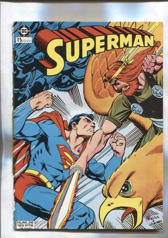 Superman volumen 1 numero 36: El dia del ataque..(numerado 1 en trasera)