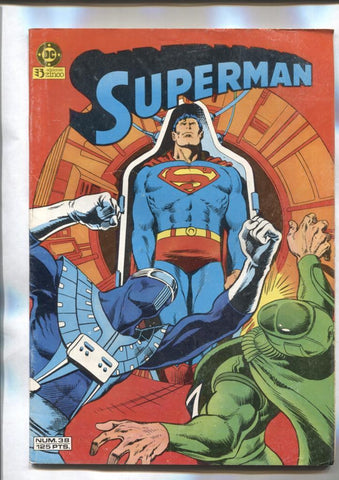 Superman volumen 1 numero 38: La batalla por el cerebro de Superman