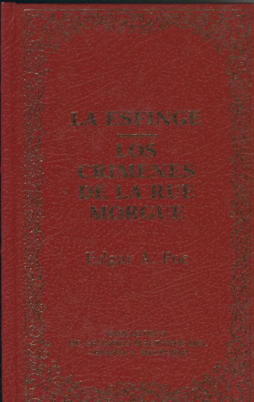 La esfinge - Los crimenes de la rue morgue