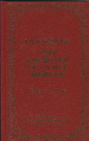 La esfinge - Los crimenes de la rue morgue