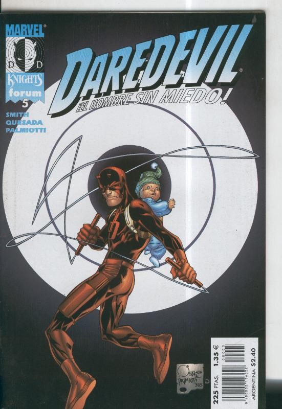 Marvel Knights: Daredevil el hombre sin miedo numero 05: Diablo guardian