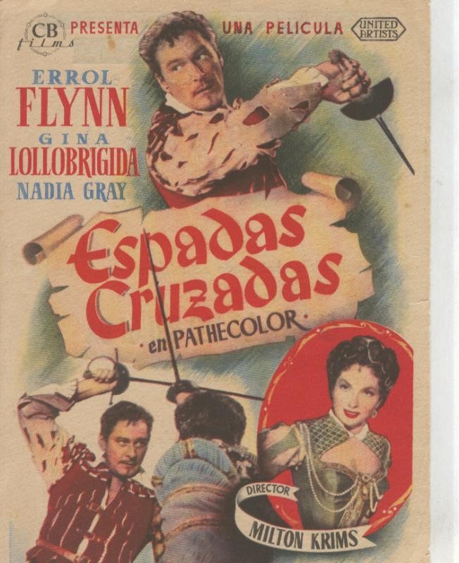 Programas de Cine: Espadas Cruzadas