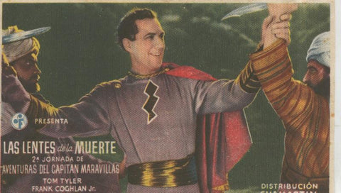 Programas de Cine: Las lentes de la muerte, segunda jornada del Capitan Maravillas