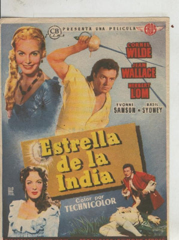 Programas de Cine: Estrella de la india