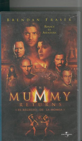Video VHS: The Mummy returns: el regreso de la momia