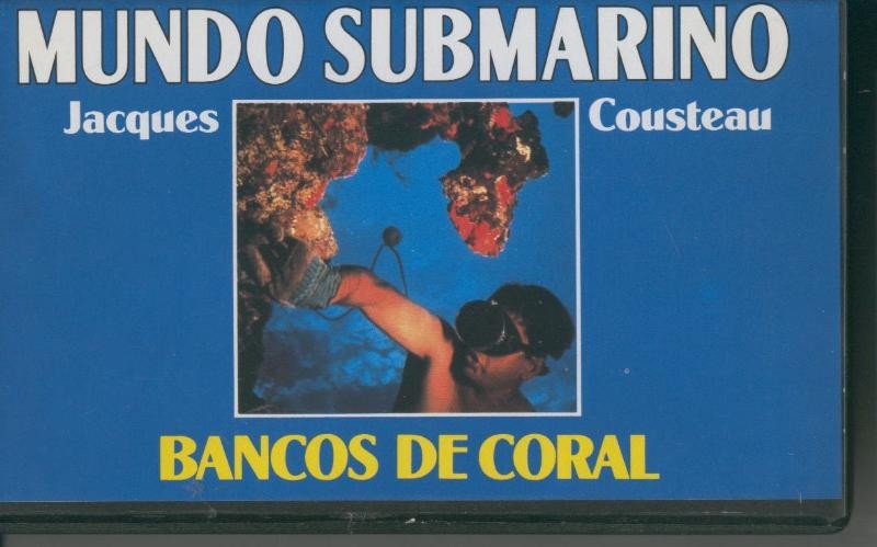 Video VHS: Jacques Cousteau: Mundo Submarino numero 31: Bancos de coral