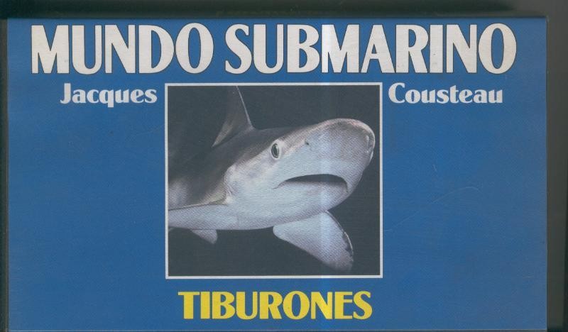 Video VHS: Jacques Cousteau: Mundo Submarino numero 01: Tiburones
