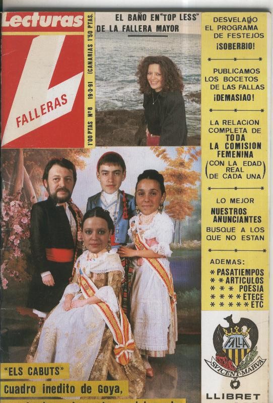Lecturas Falleras numero 8 (19.3.1991)