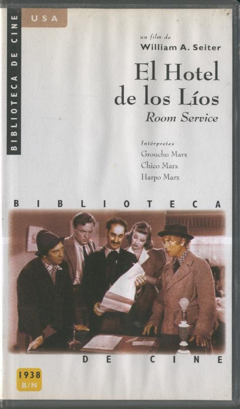 Video VHS: El hotel de los lios