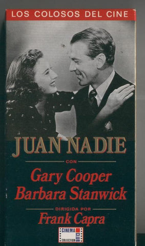 Video VHS: Juan Nadie