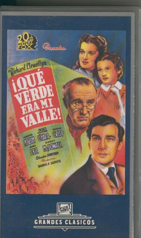 Video VHS: Que verde era mi valle