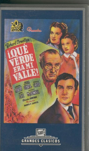 Video VHS: Que verde era mi valle