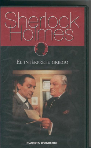 Video VHS: Sherlock Holmes: El interprete griego