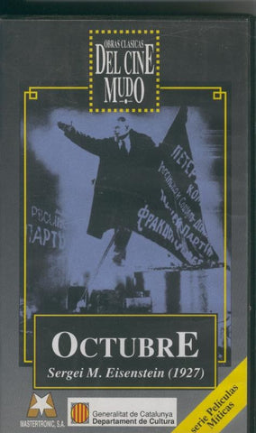 Video VHS: Octubre de Sergei M.Eisenstein (1927)