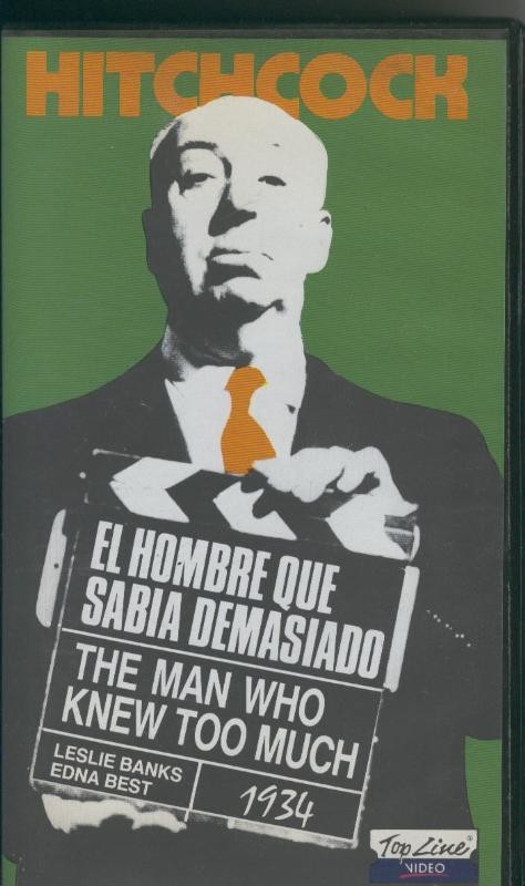 Video VHS: Hitchcok: El hombre que sabia demasiado