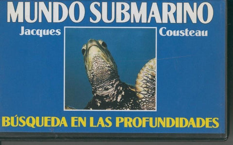 Video VHS: Jacques Cousteau: Mundo Submarino numero 03: Busqueda en las profundidades