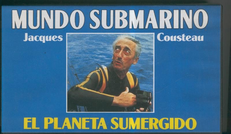 Video VHS: Jacques Cousteau: Mundo Submarino numero 12: el planeta sumergido