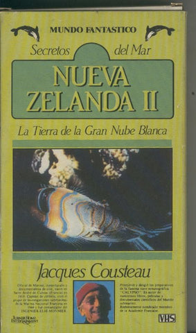 Video VHS: Secretos del Mar: Nueva Zelanda II