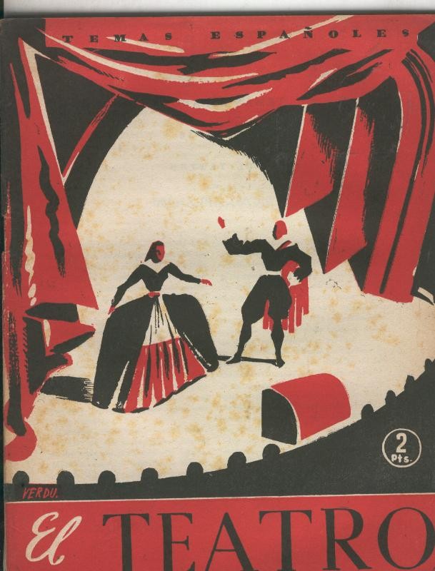Temas Españoles numero 036: El teatro