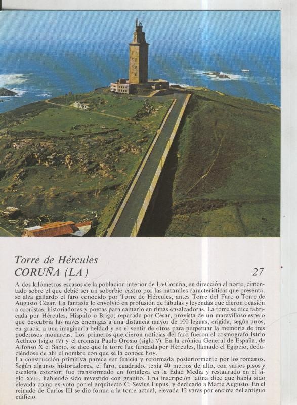 Laboratorio Emyfar S.L.: Imagen 027: Torre de Hercules en La Coruña