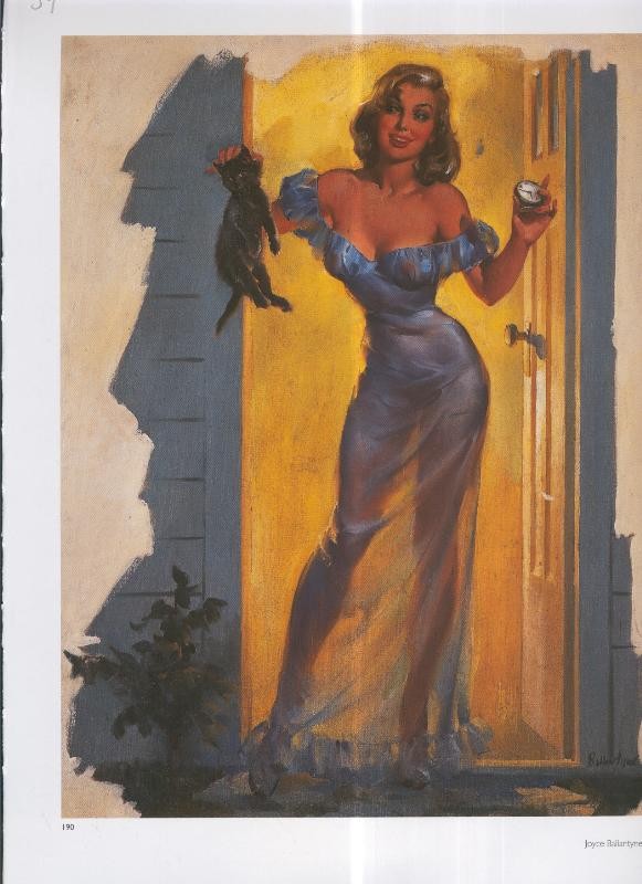 Pin Up lamina 034: Joyce Ballantyne