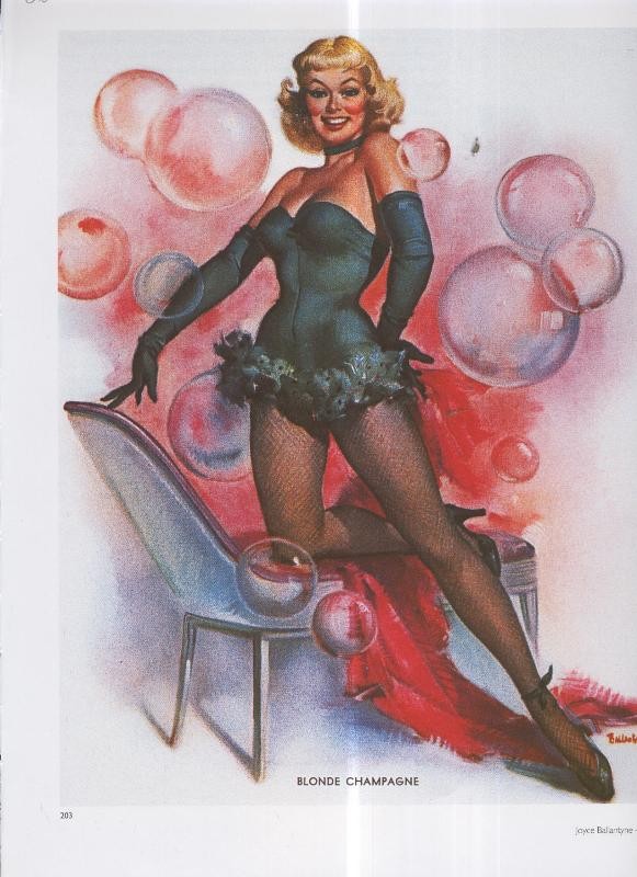 Pin Up lamina 036: Joyce Ballantyne