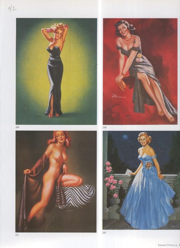 Pin Up lamina 042: Edward D´Ancona