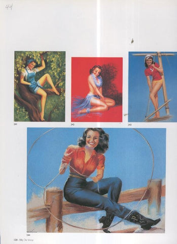 Pin Up lamina 044: Billy de Vorss