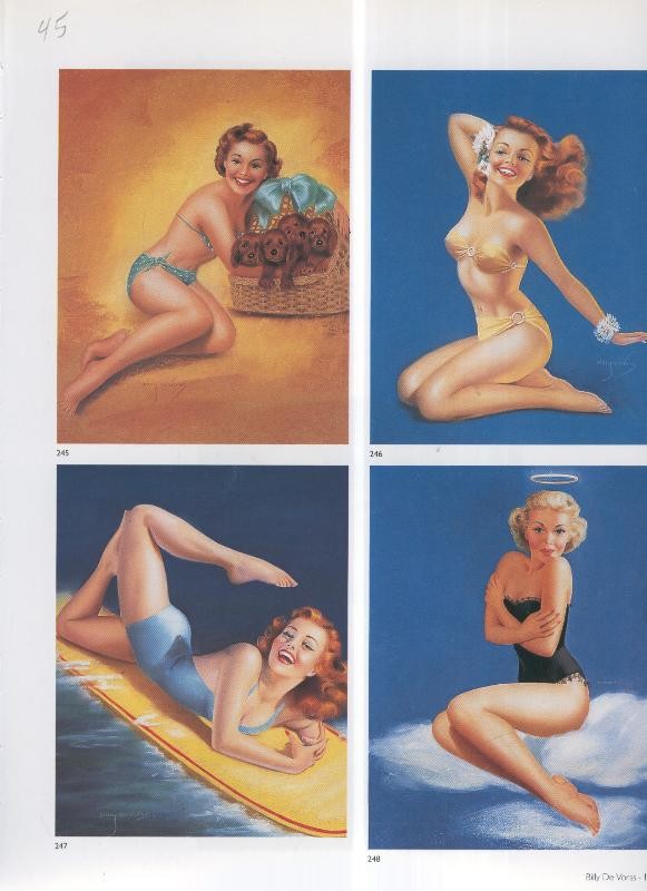 Pin Up lamina 045: Billy de Vorss