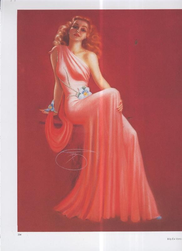 Pin Up lamina 047: Billy de Vorss