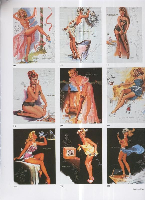 Pin Up lamina 064: Freeman Elliot