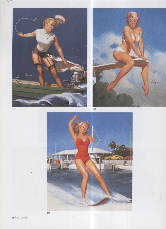 Pin Up lamina 066: Gil Elvgren