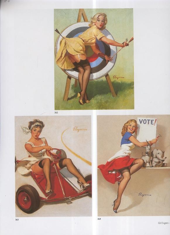 Pin Up lamina 068: Gil Elvgren